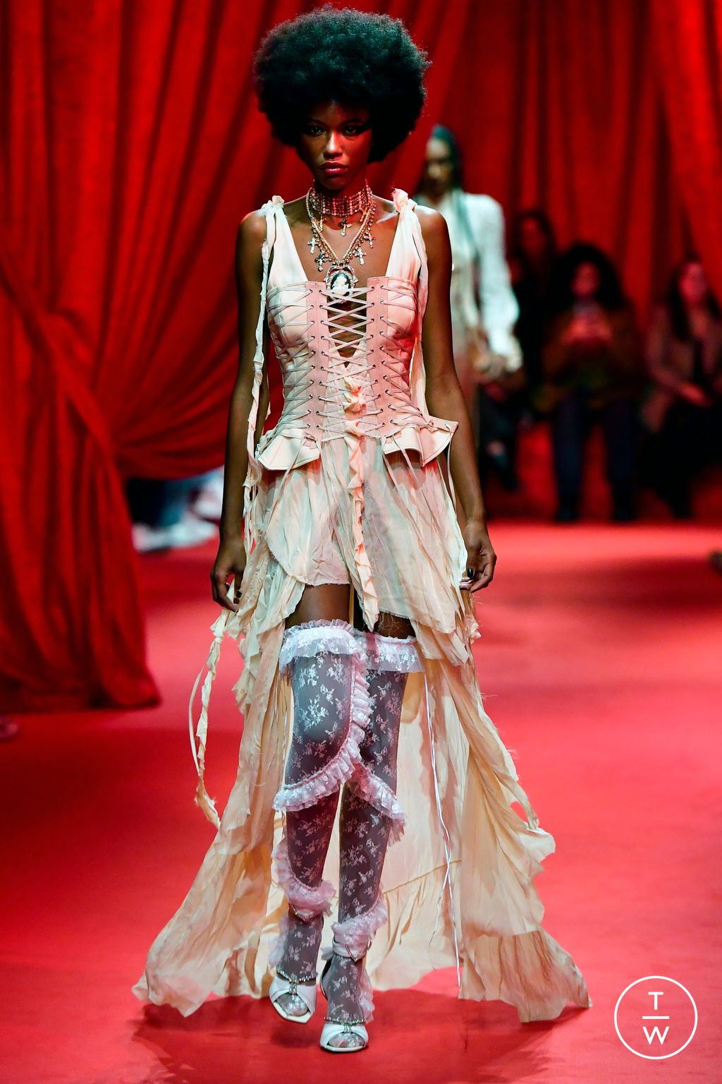 Fashion Week Milan Spring/Summer 2023 look 10 de la collection Aniye Records womenswear
