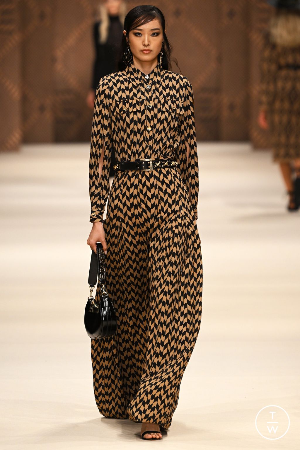 Fashion Week Milan Spring/Summer 2023 look 48 from the Elisabetta Franchi collection womenswear