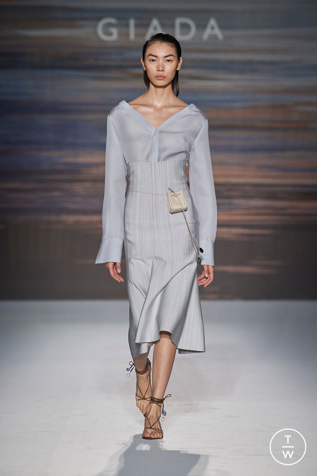 Fashion Week Milan Spring/Summer 2023 look 14 from the Giada collection womenswear