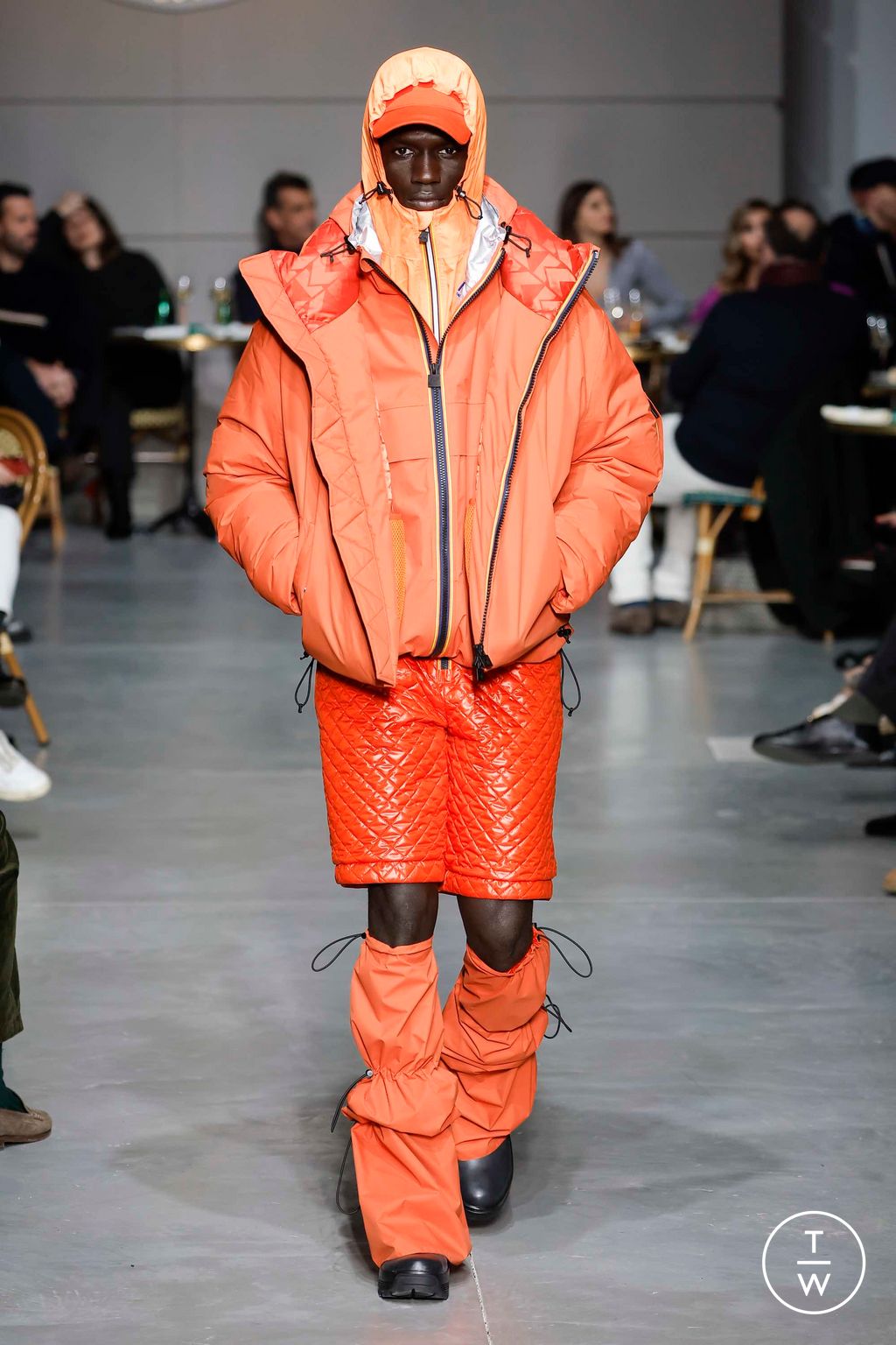 Fashion Week Milan Fall/Winter 2023 look 1 de la collection K-WAY R&D menswear