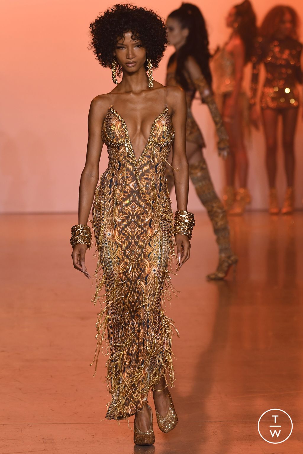 Fashion Week New York Spring/Summer 2023 look 25 from the The Blonds collection womenswear