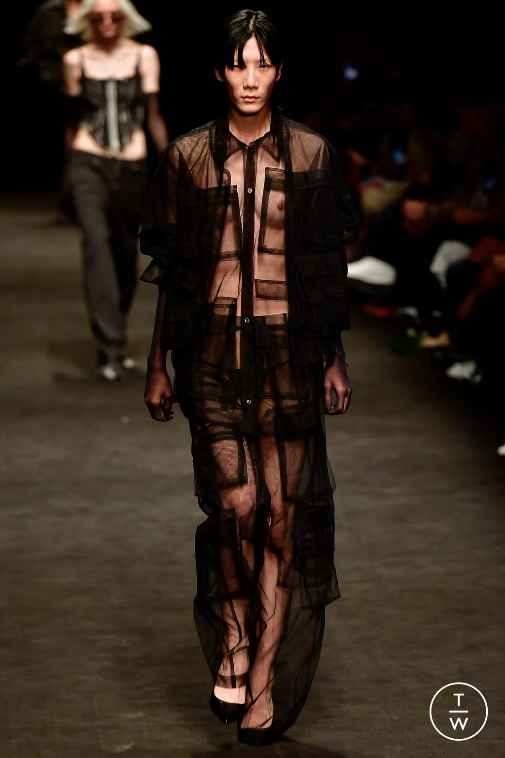 Fashion Week Milan Spring/Summer 2023 look 1 de la collection Act n°1 womenswear