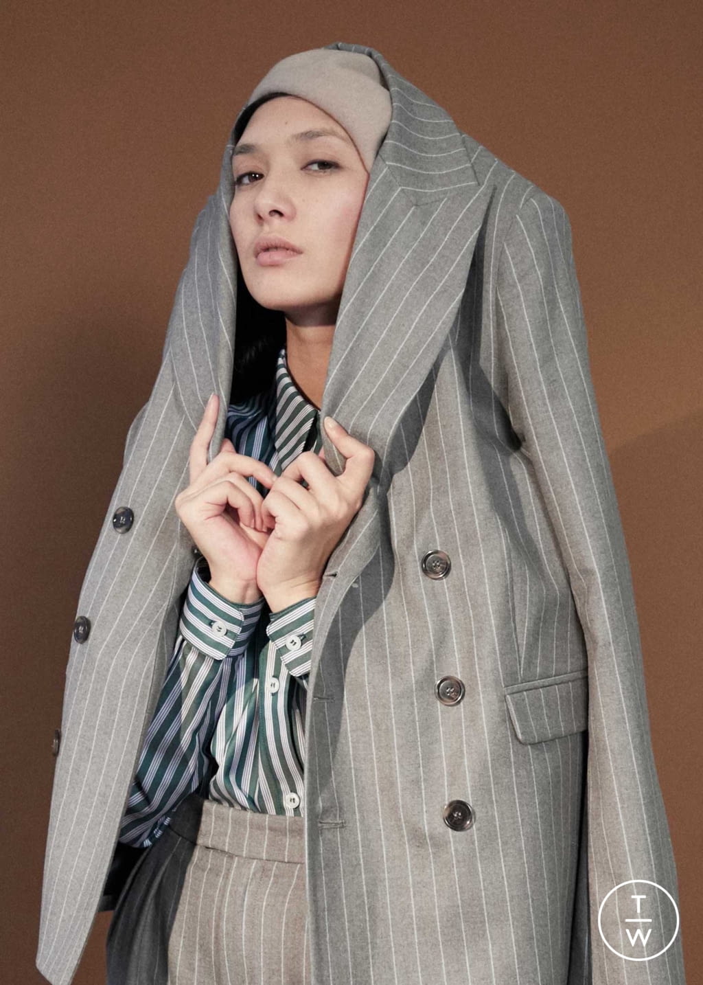 Fashion Week Paris Fall/Winter 2019 look 1 de la collection DA/DA Diane Ducasse womenswear