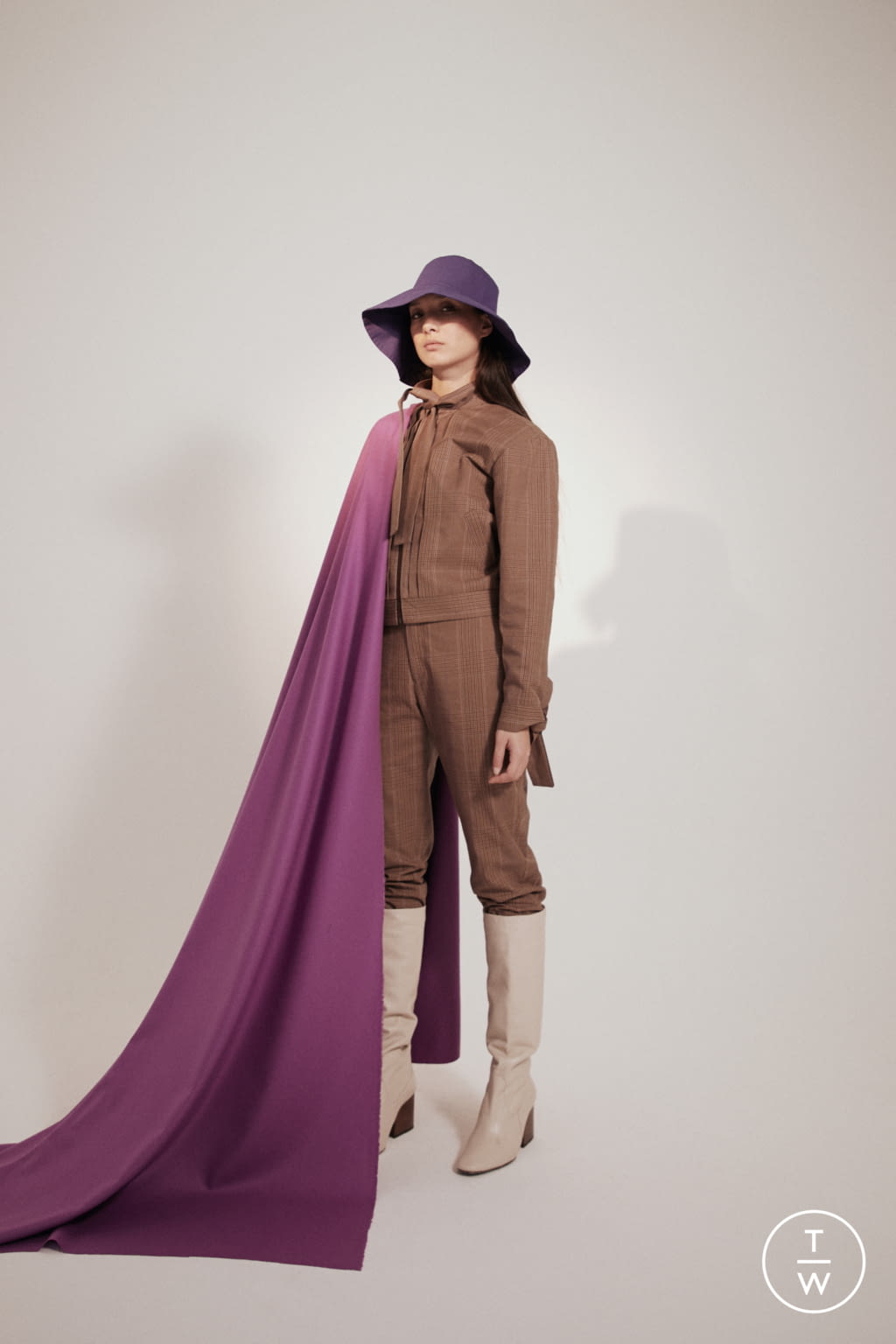Fashion Week Paris Fall/Winter 2019 look 19 de la collection DA/DA Diane Ducasse womenswear