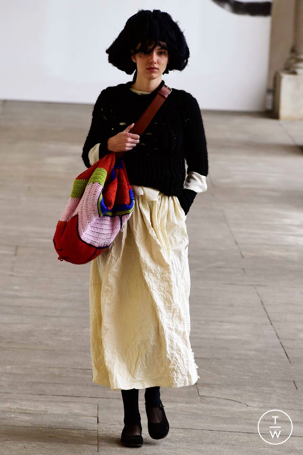 Fashion Week Milan Fall/Winter 2023 look 3 from the Daniela Gregis collection womenswear