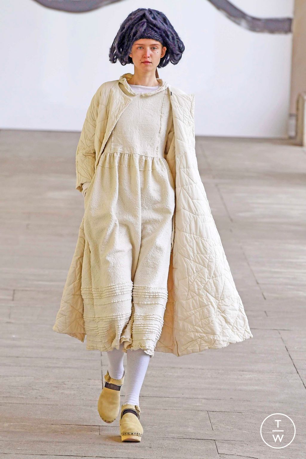 Fashion Week Milan Fall/Winter 2023 look 4 from the Daniela Gregis collection womenswear