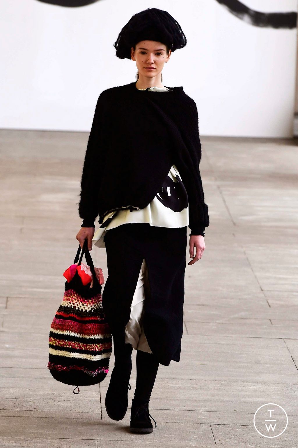 Fashion Week Milan Fall/Winter 2023 look 6 from the Daniela Gregis collection womenswear