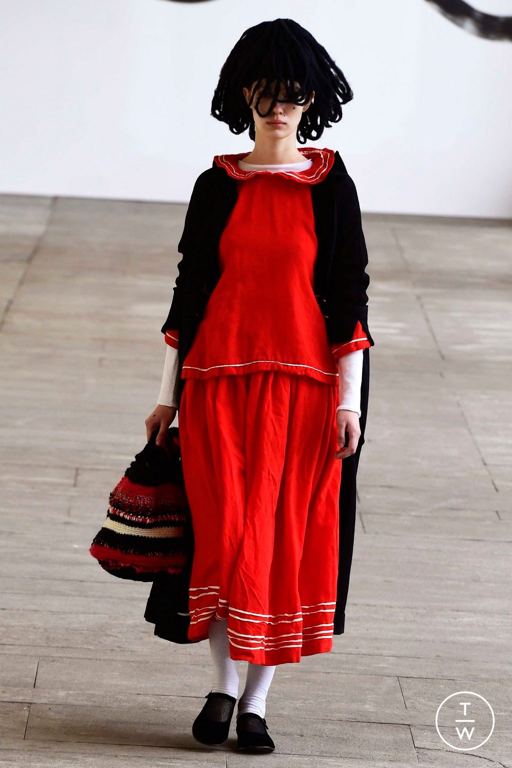 Fashion Week Milan Fall/Winter 2023 look 7 from the Daniela Gregis collection 女装
