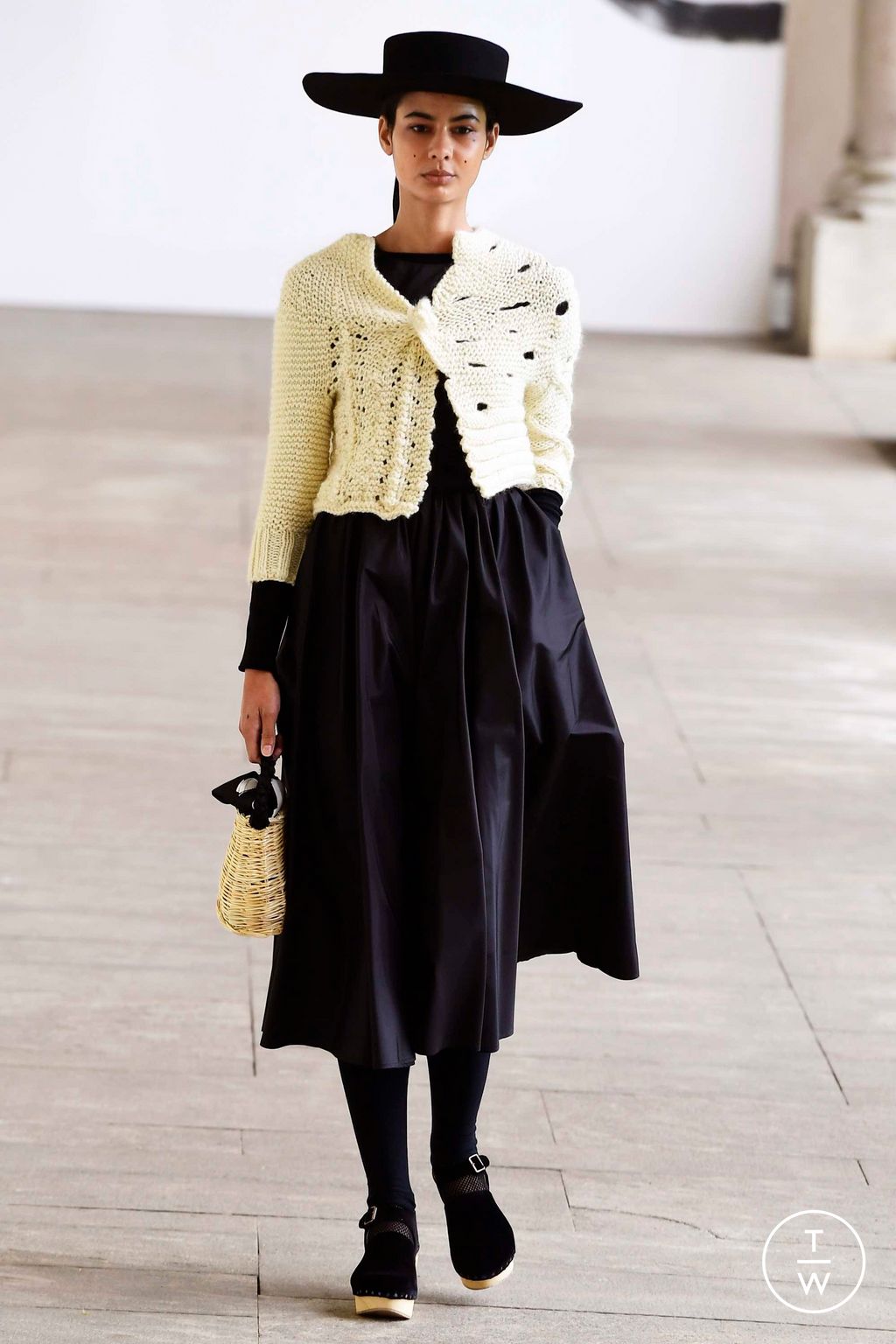Fashion Week Milan Fall/Winter 2023 look 10 from the Daniela Gregis collection womenswear