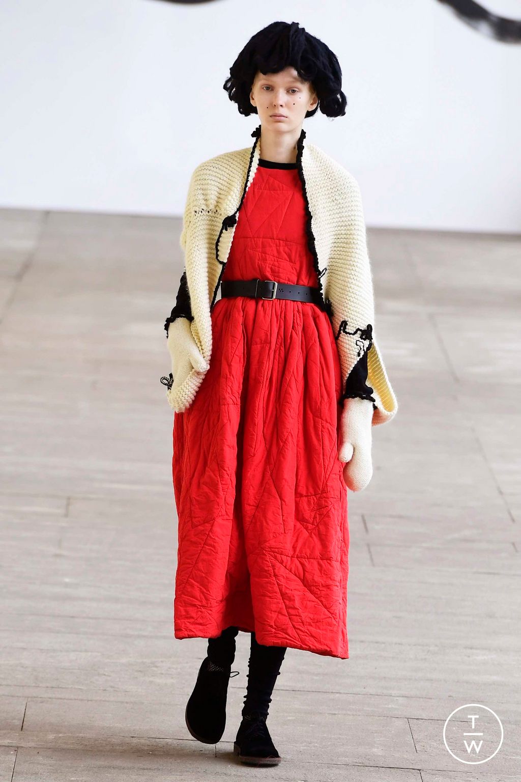 Fashion Week Milan Fall/Winter 2023 look 12 from the Daniela Gregis collection womenswear