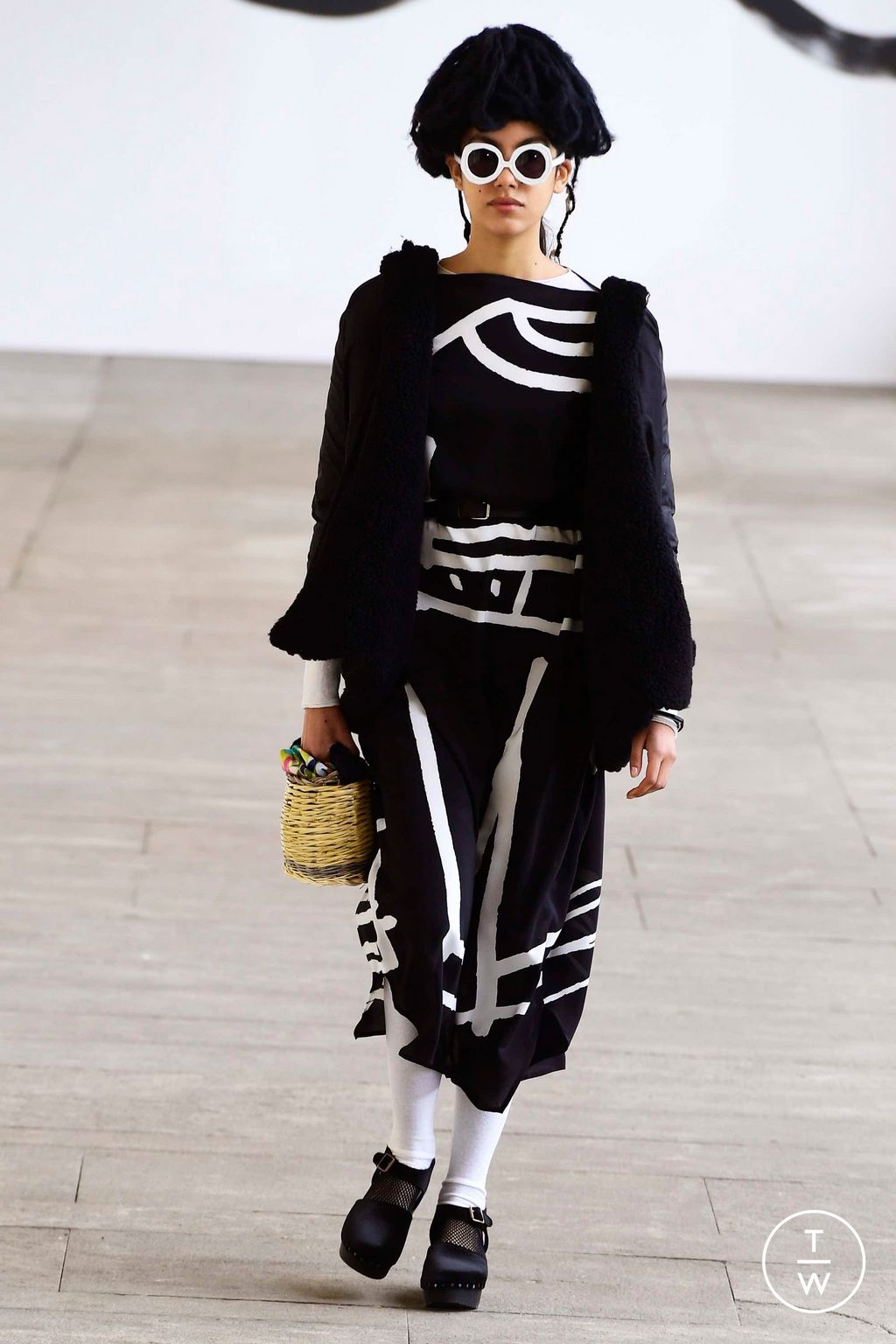 Fashion Week Milan Fall/Winter 2023 look 14 from the Daniela Gregis collection womenswear