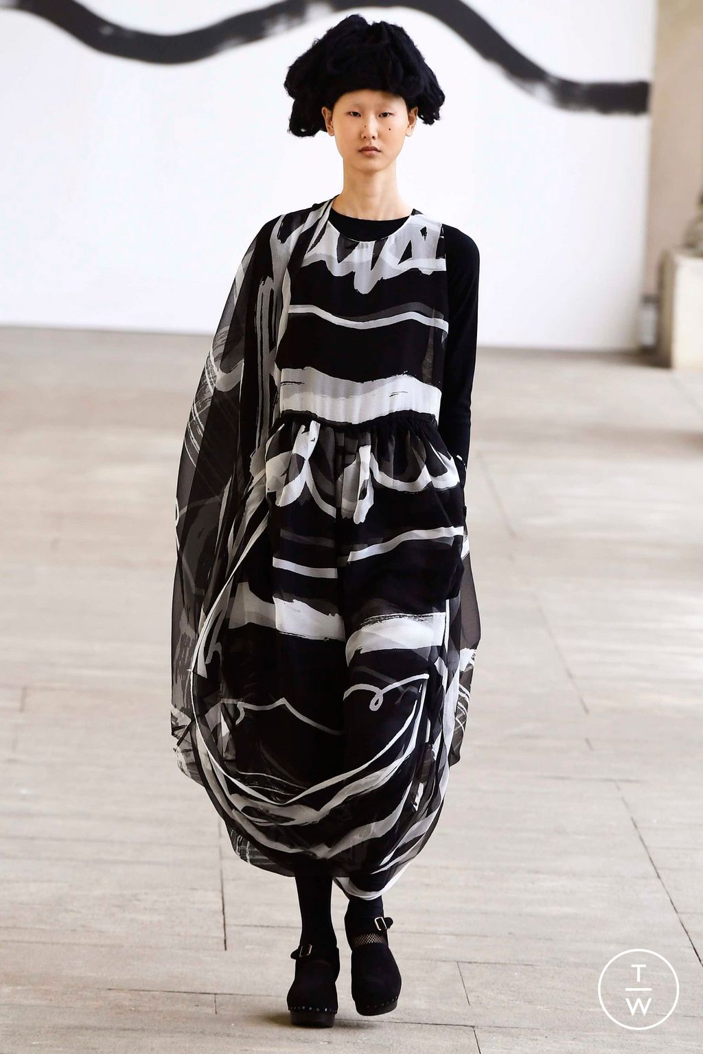 Fashion Week Milan Fall/Winter 2023 look 19 from the Daniela Gregis collection womenswear