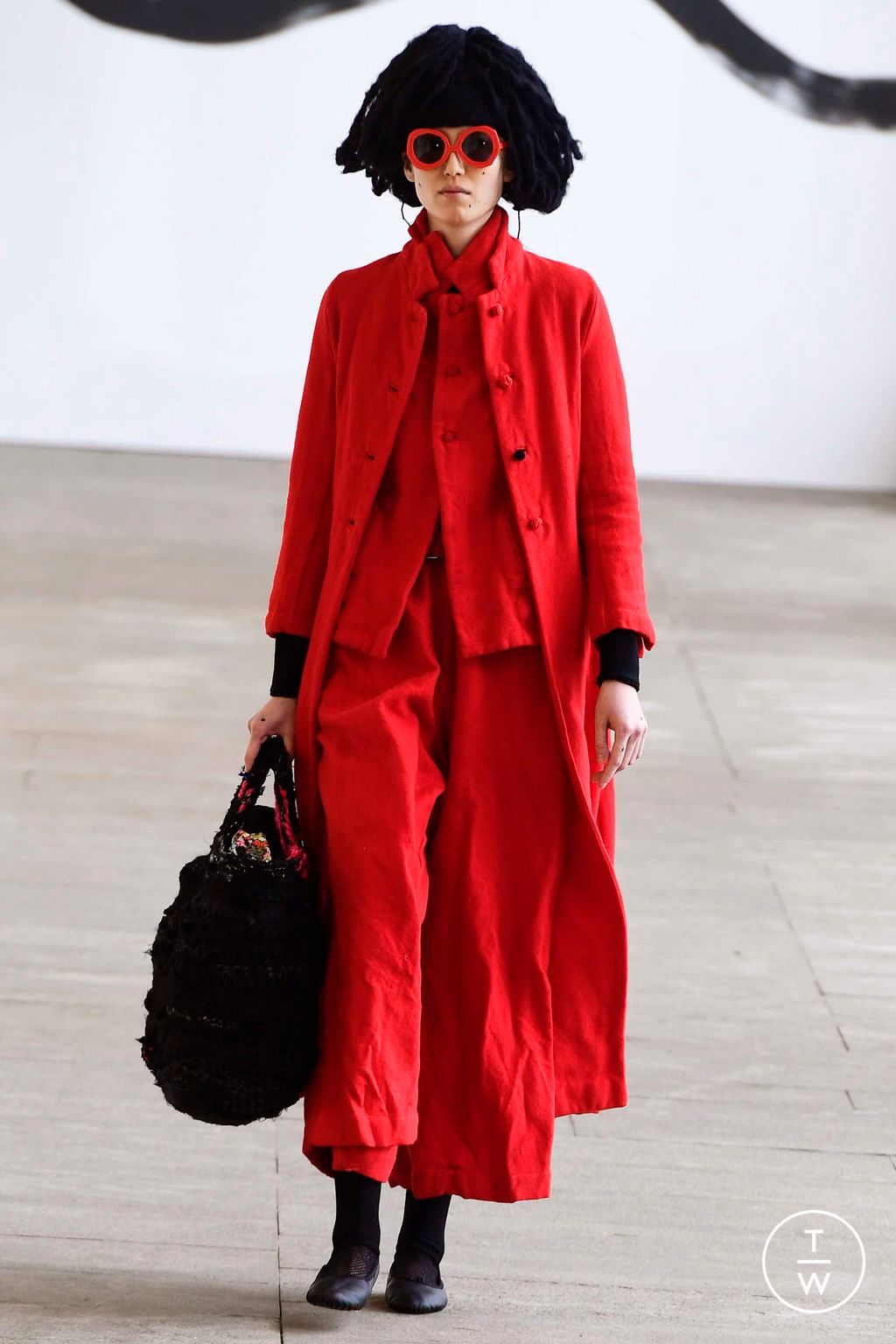 Fashion Week Milan Fall/Winter 2023 look 22 from the Daniela Gregis collection womenswear