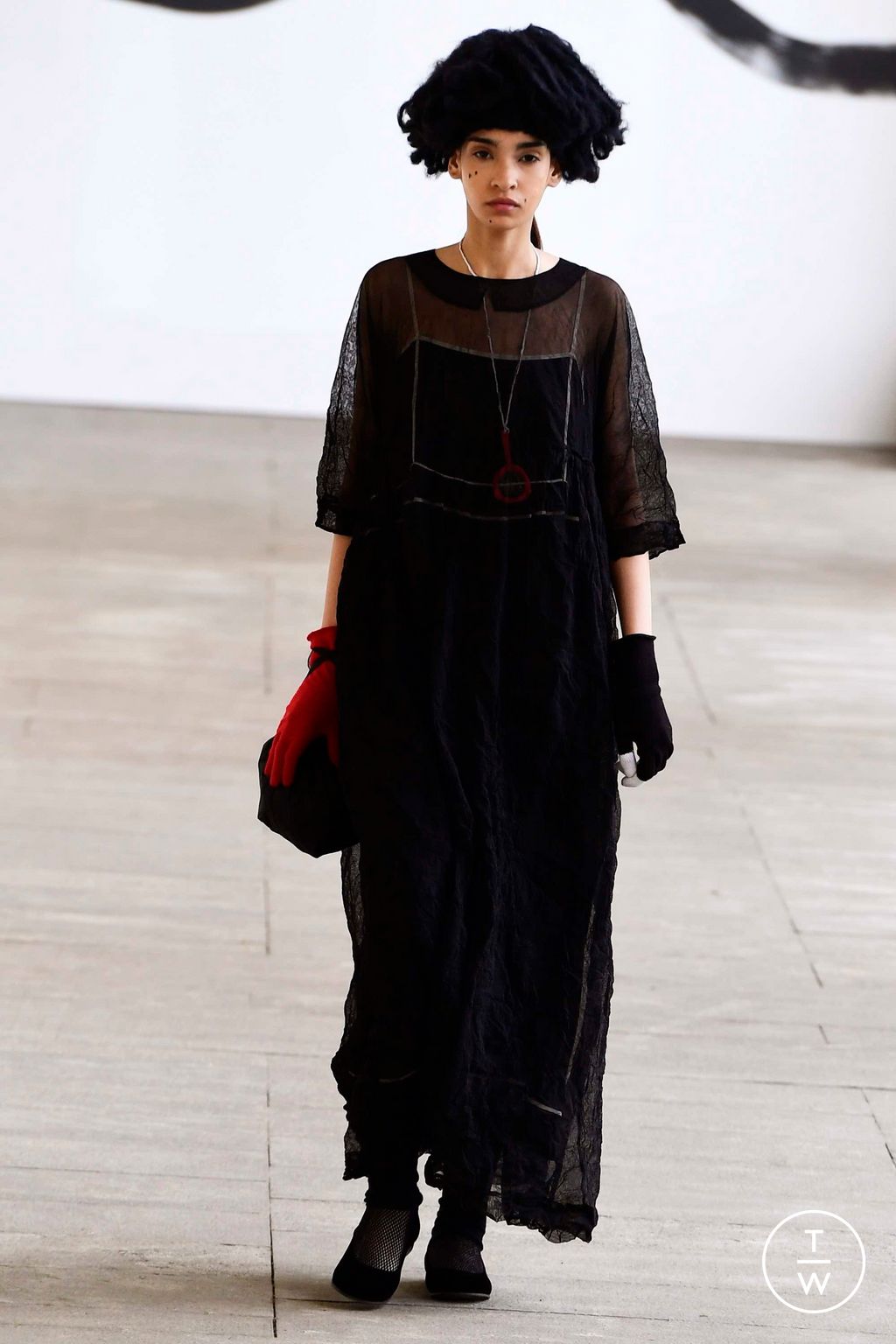 Fashion Week Milan Fall/Winter 2023 look 30 from the Daniela Gregis collection womenswear
