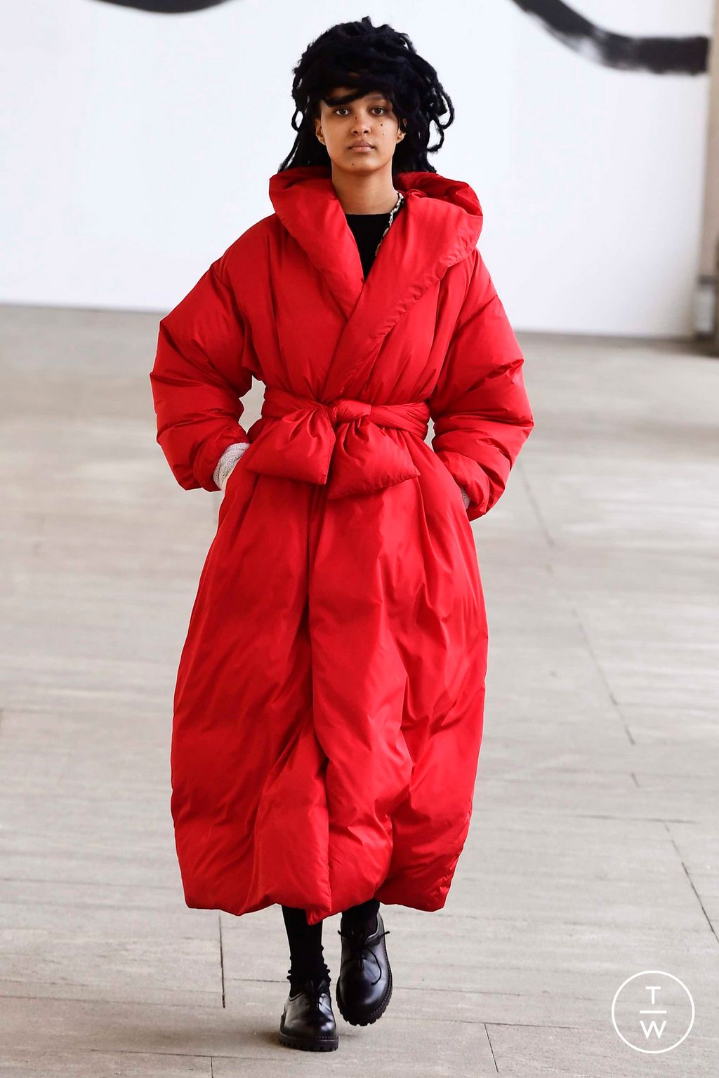 Fashion Week Milan Fall/Winter 2023 look 32 from the Daniela Gregis collection womenswear