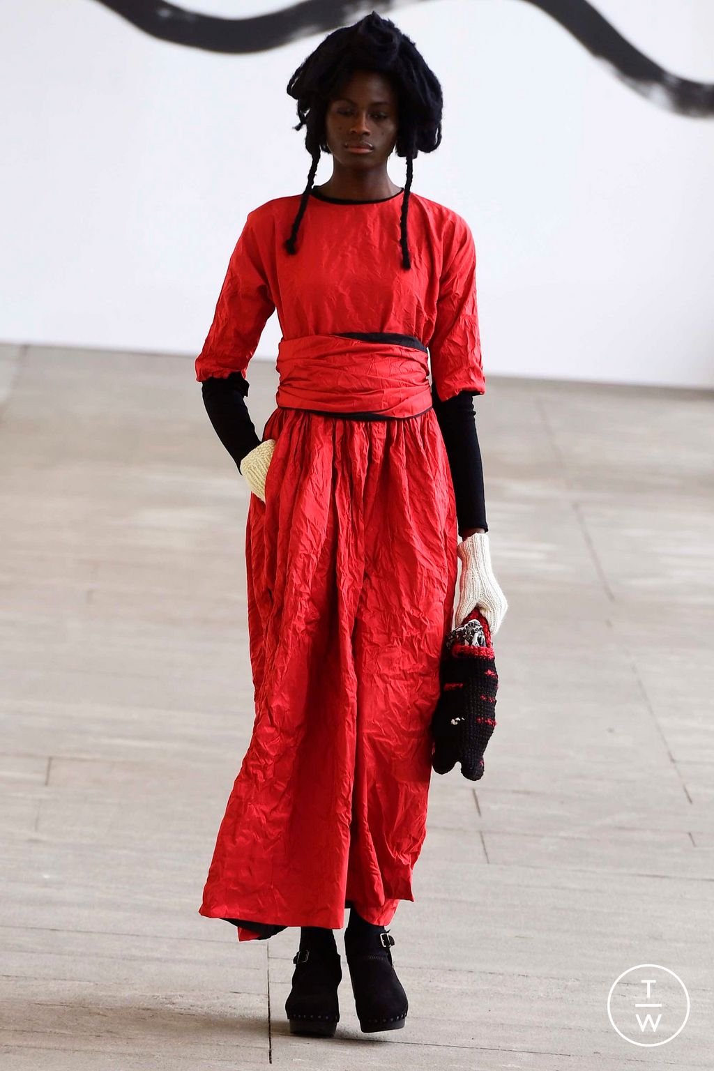 Fashion Week Milan Fall/Winter 2023 look 37 from the Daniela Gregis collection womenswear