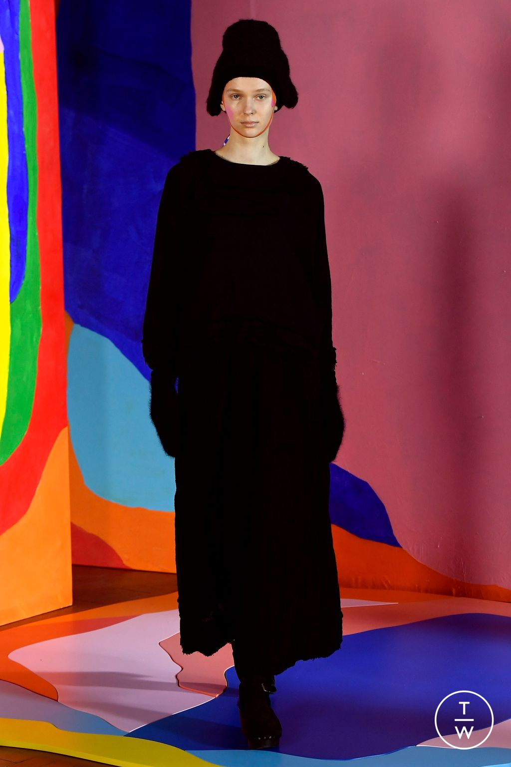 Fashion Week Milan Fall/Winter 2024 look 1 from the Daniela Gregis collection 女装