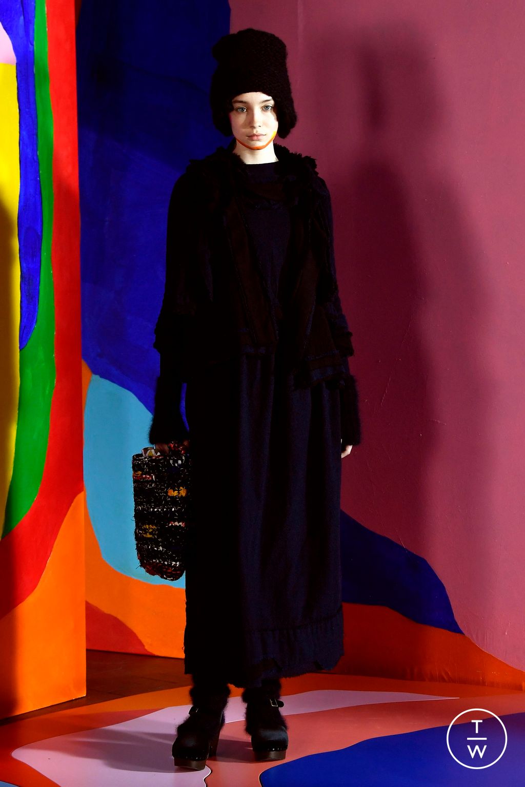 Fashion Week Milan Fall/Winter 2024 look 2 from the Daniela Gregis collection 女装