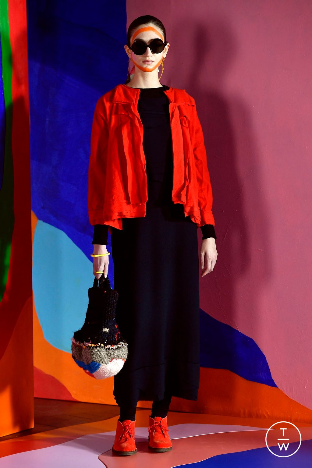 Fashion Week Milan Fall/Winter 2024 look 7 de la collection Daniela Gregis womenswear