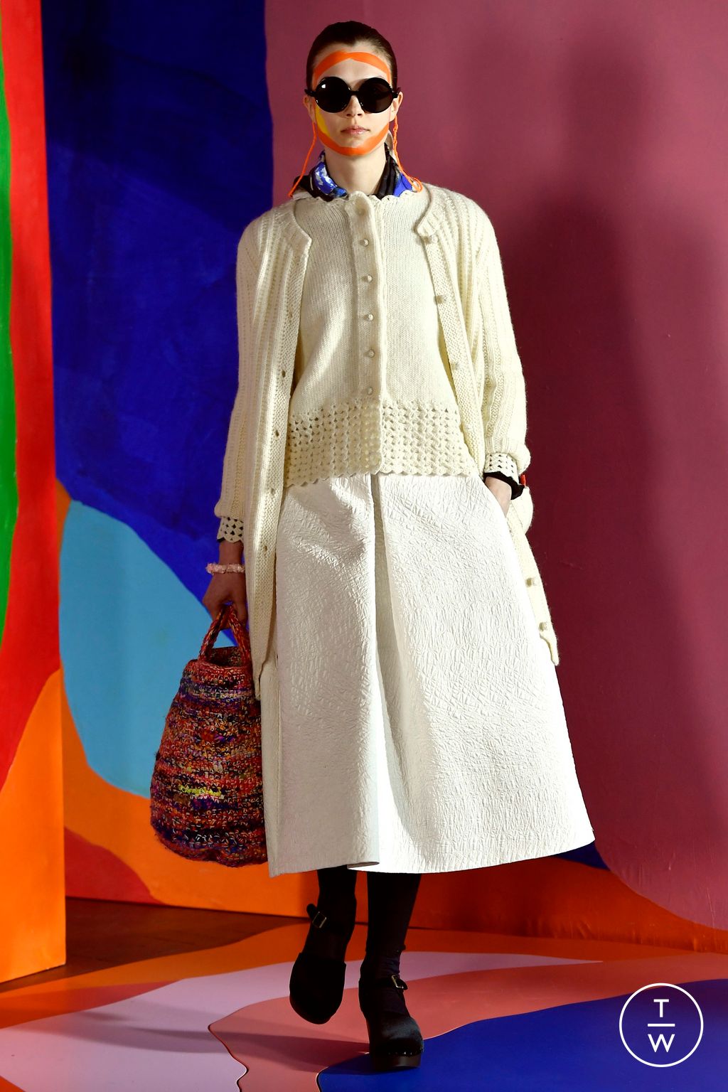 Fashion Week Milan Fall/Winter 2024 look 8 de la collection Daniela Gregis womenswear