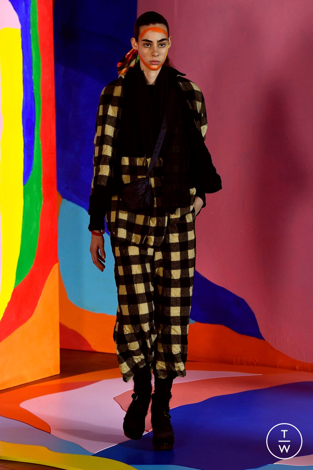 Fashion Week Milan Fall/Winter 2024 look 9 from the Daniela Gregis collection 女装