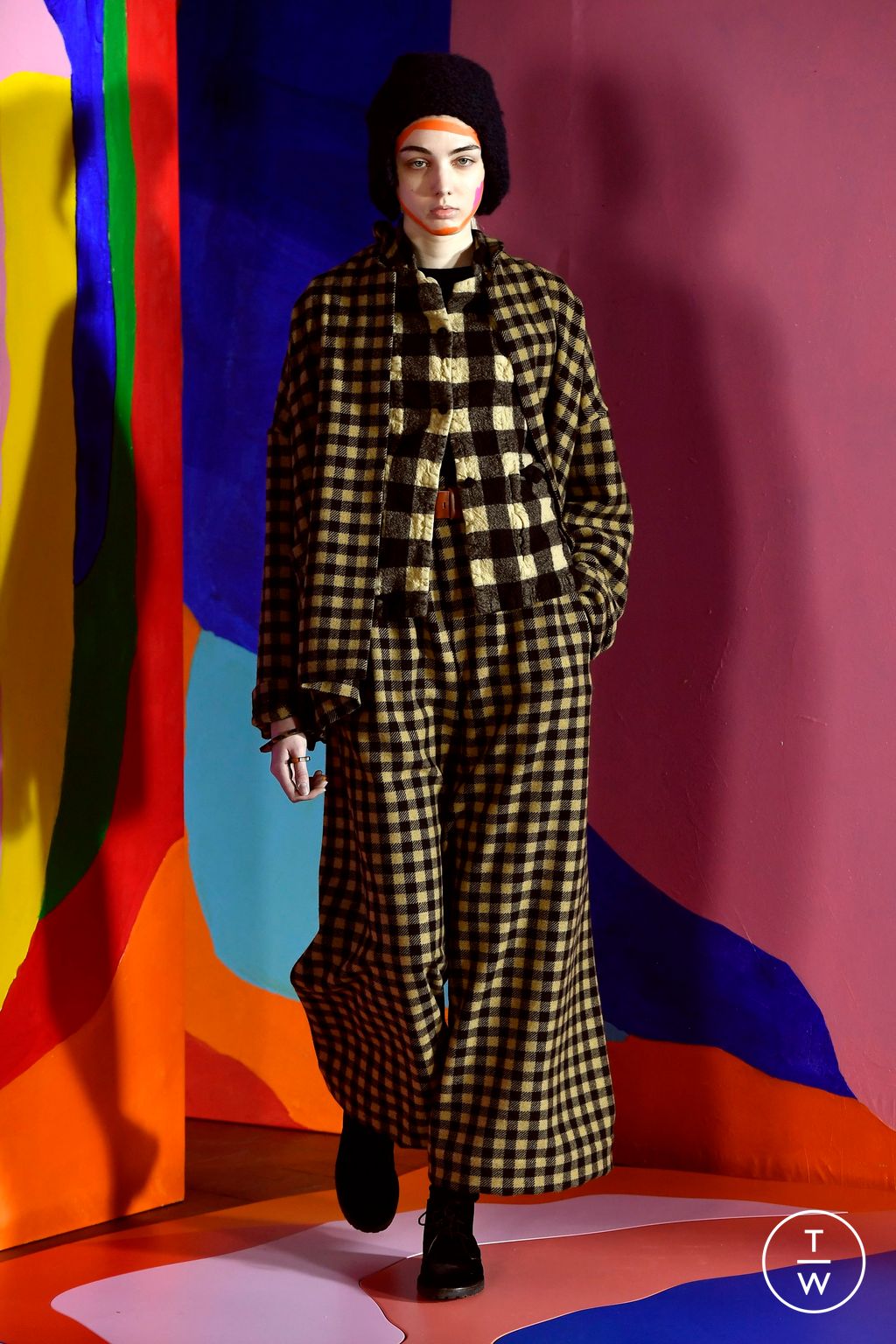 Fashion Week Milan Fall/Winter 2024 look 10 from the Daniela Gregis collection 女装