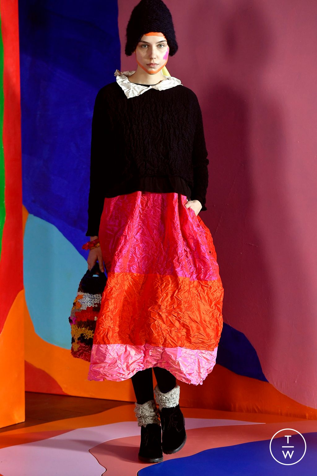Fashion Week Milan Fall/Winter 2024 look 17 de la collection Daniela Gregis womenswear