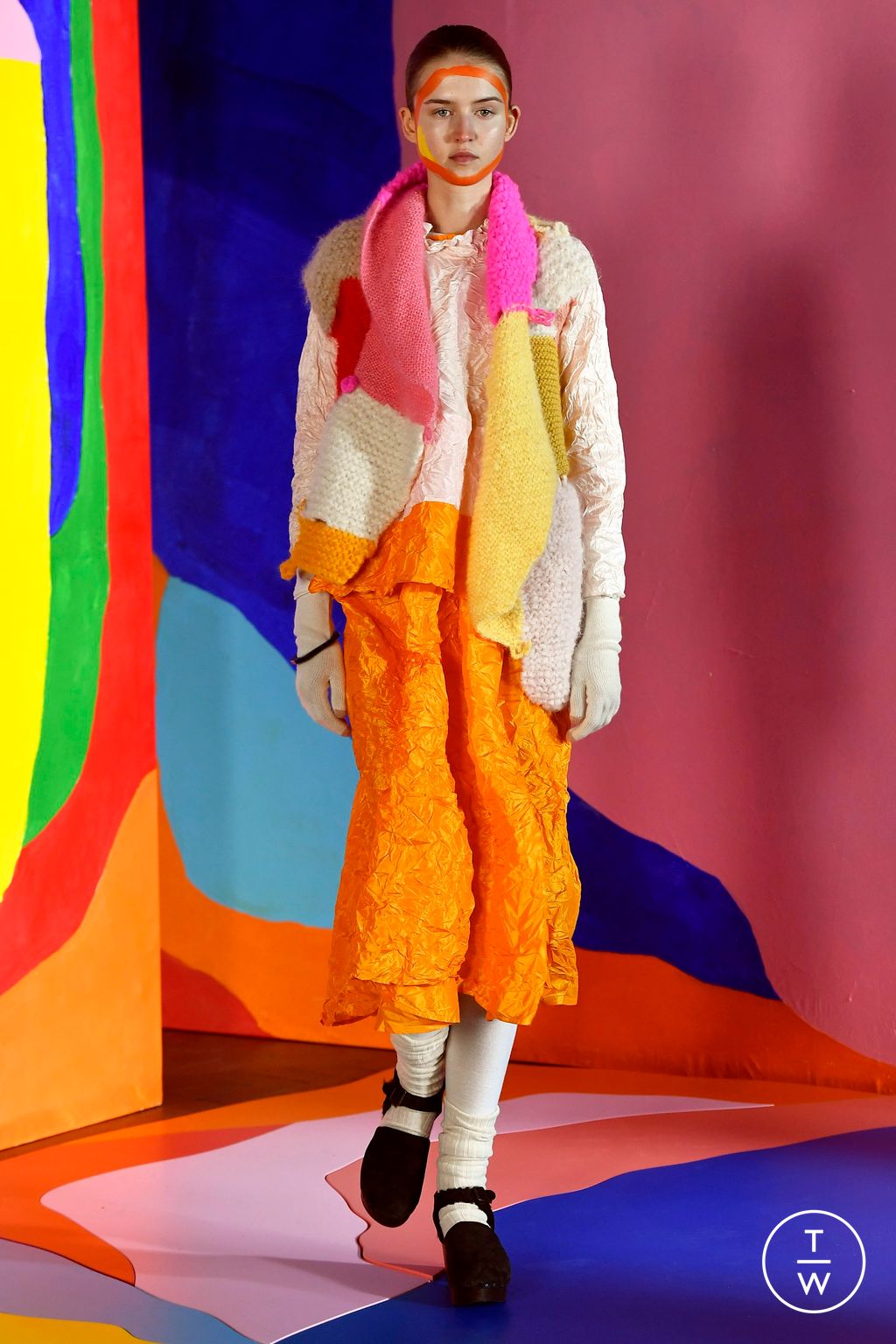Fashion Week Milan Fall/Winter 2024 look 19 from the Daniela Gregis collection womenswear