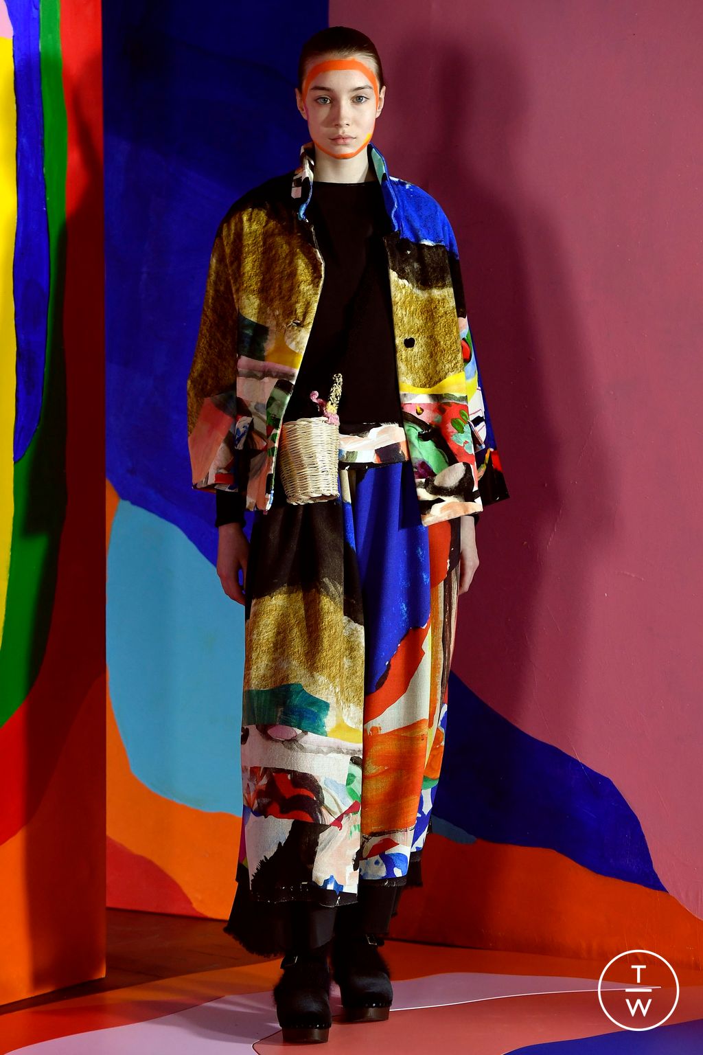 Fashion Week Milan Fall/Winter 2024 look 28 from the Daniela Gregis collection womenswear