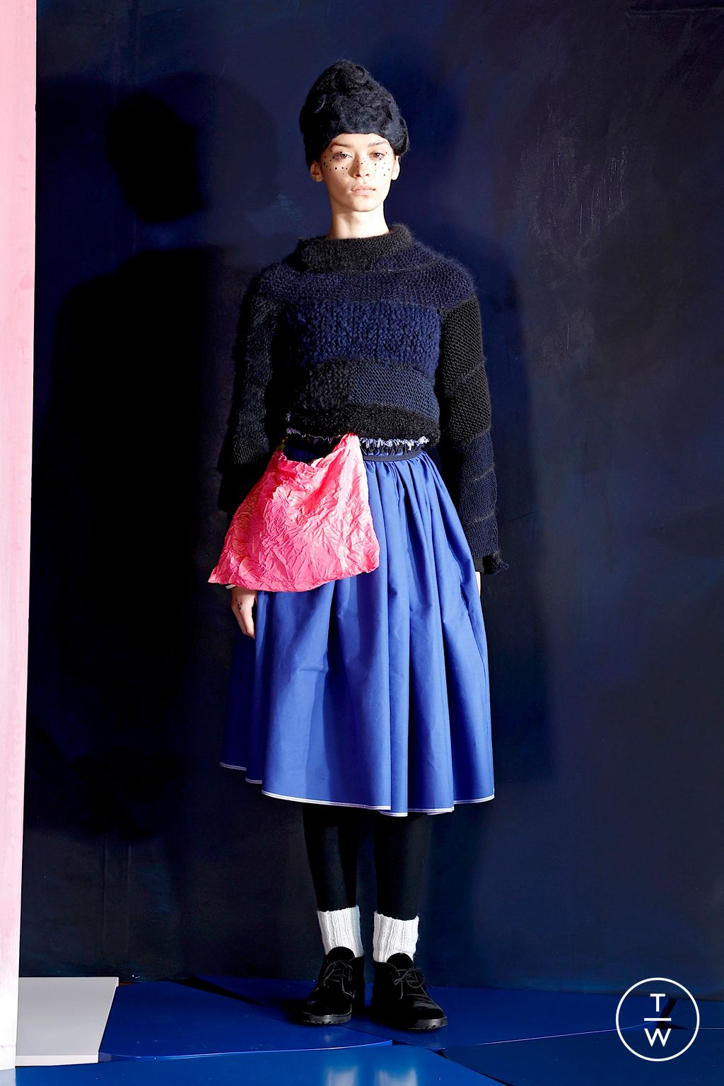 Fashion Week Milan Fall/Winter 2025 look 5 from the Daniela Gregis collection 女装