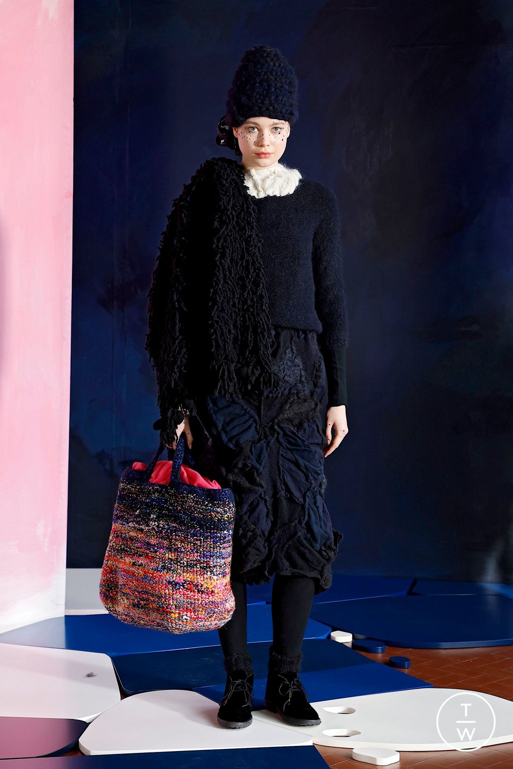 Fashion Week Milan Fall/Winter 2025 look 24 from the Daniela Gregis collection womenswear