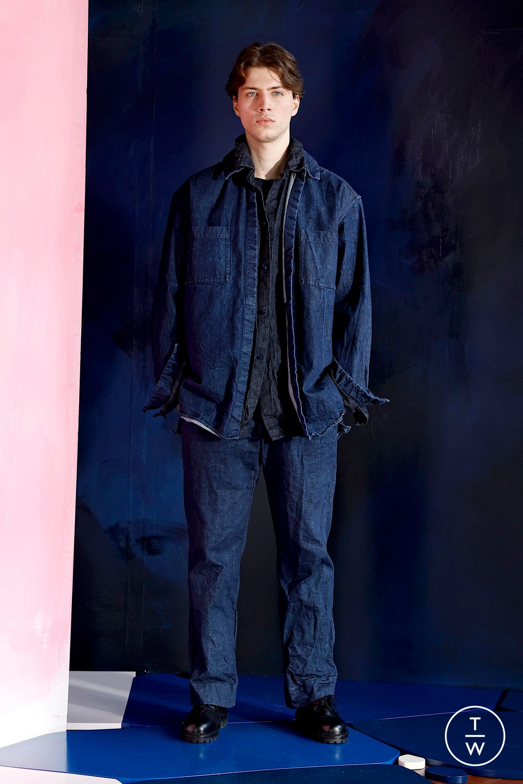 Fashion Week Milan Fall/Winter 2025 look 40 from the Daniela Gregis collection 女装