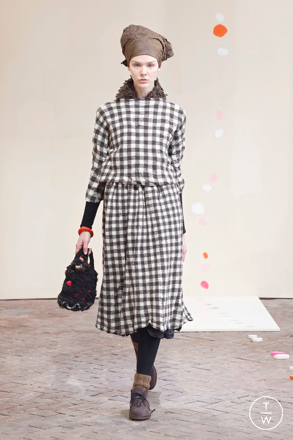 Fashion Week Milan Fall/Winter 2026 look 2 from the Daniela Gregis collection womenswear