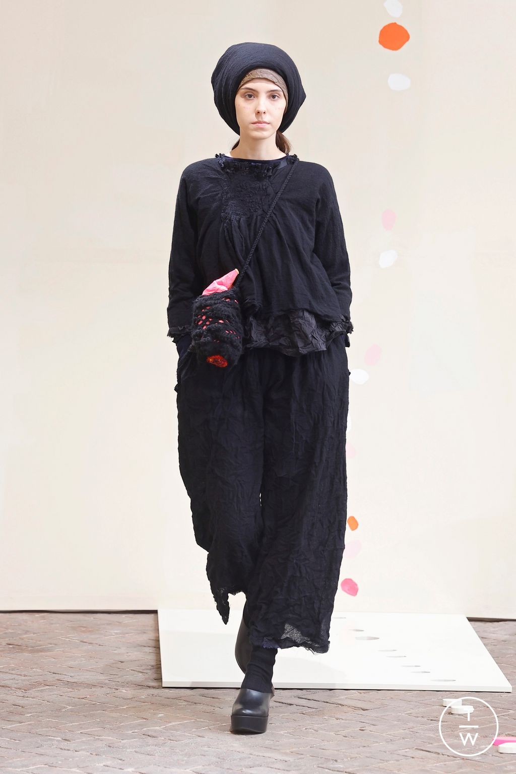 Fashion Week Milan Fall/Winter 2026 look 3 from the Daniela Gregis collection womenswear