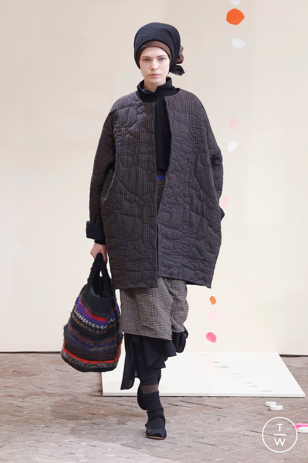 Fashion Week Milan Fall/Winter 2026 look 6 from the Daniela Gregis collection womenswear