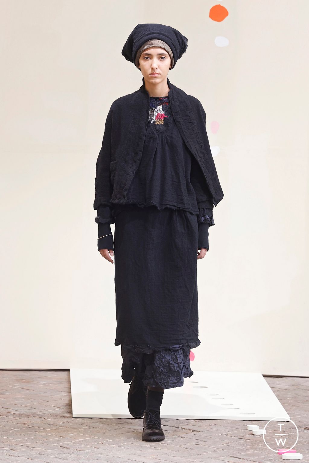 Fashion Week Milan Fall/Winter 2026 look 9 from the Daniela Gregis collection womenswear