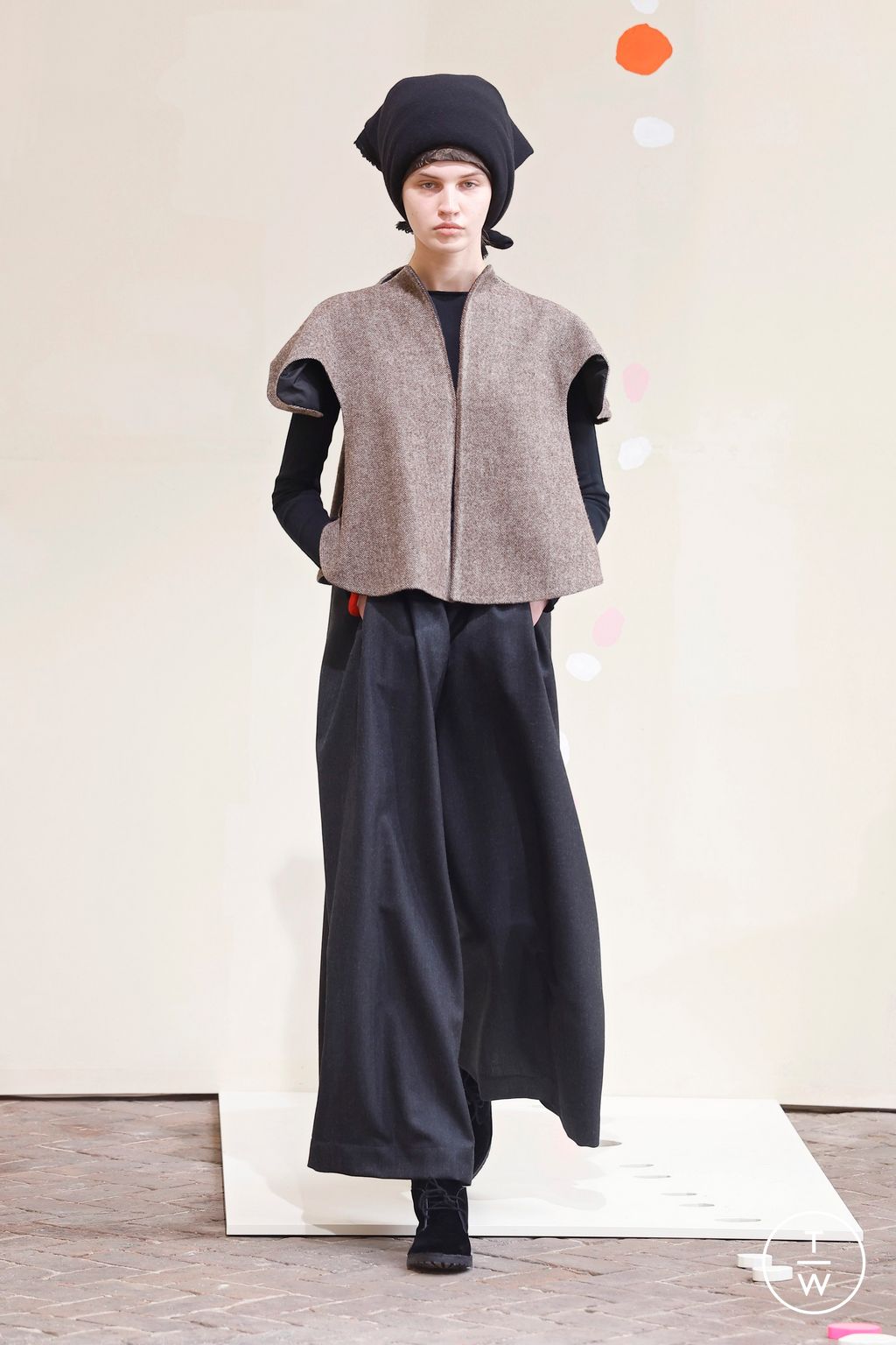 Fashion Week Milan Fall/Winter 2026 look 10 from the Daniela Gregis collection womenswear