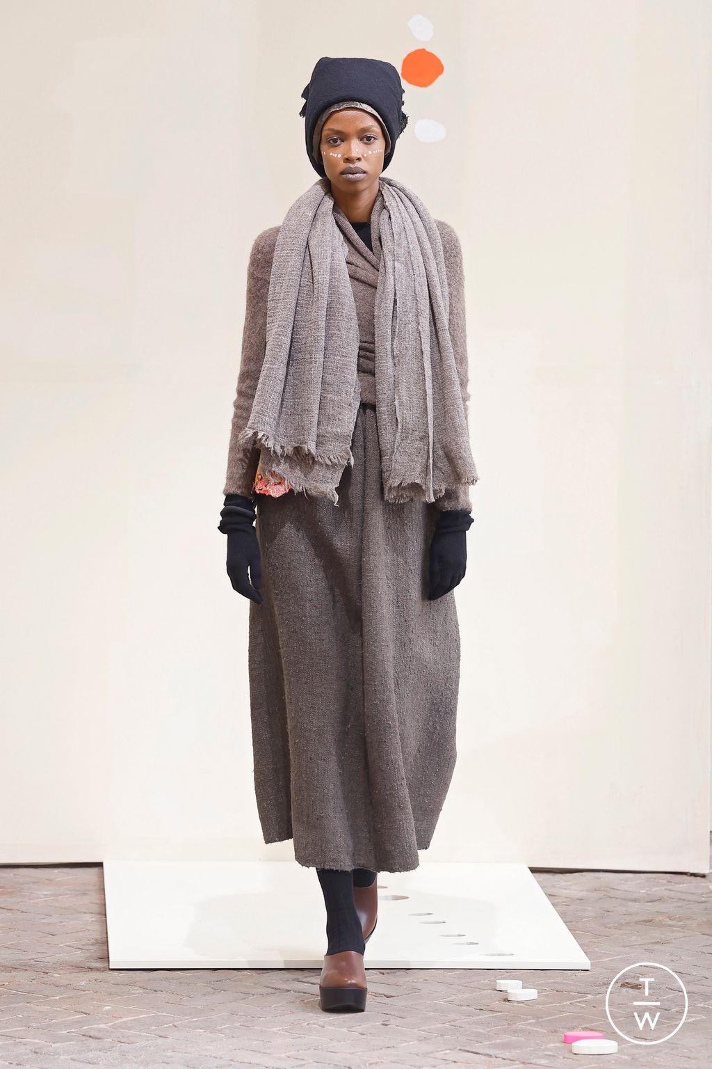 Fashion Week Milan Fall/Winter 2026 look 12 from the Daniela Gregis collection womenswear