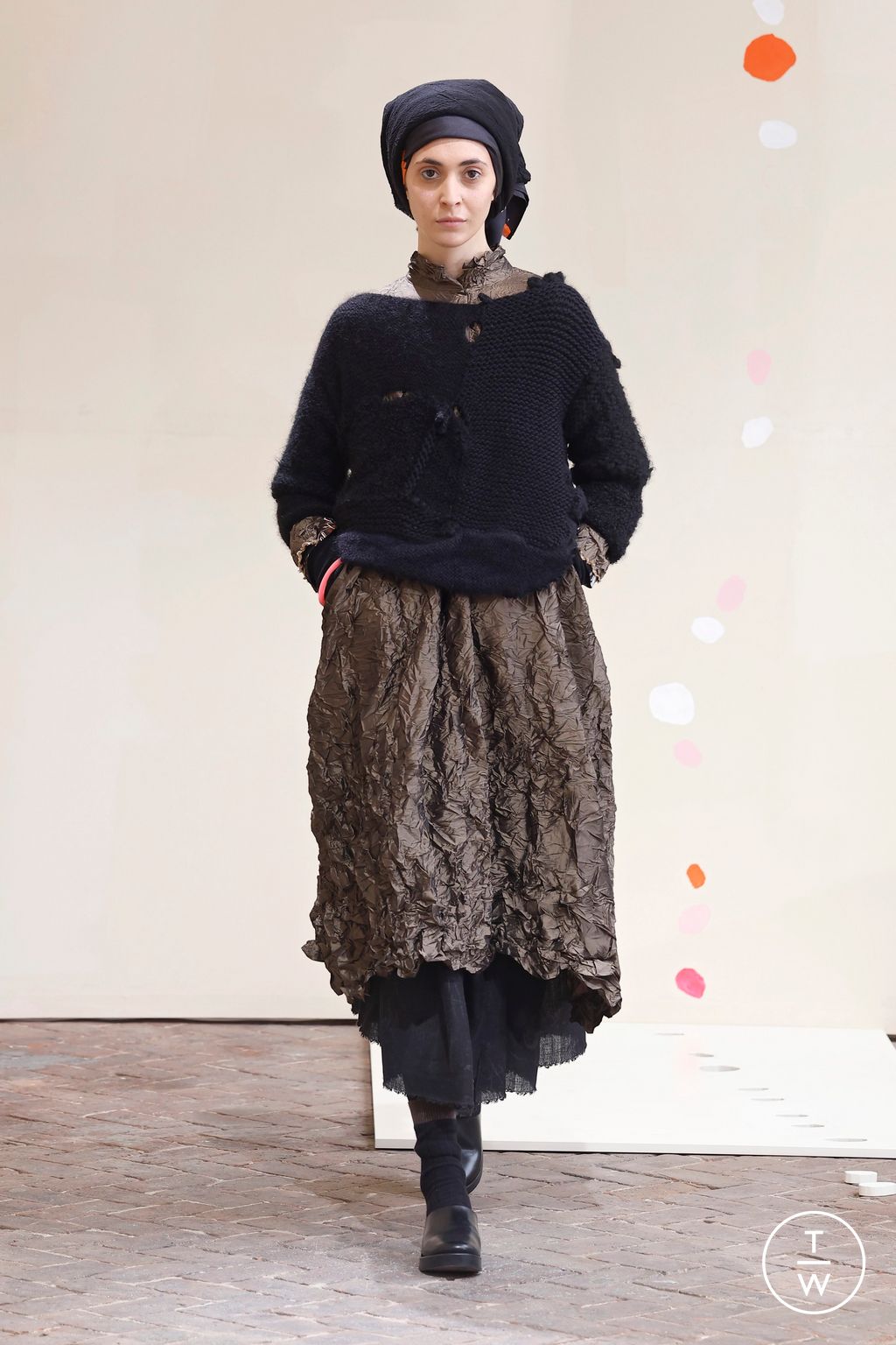 Fashion Week Milan Fall/Winter 2026 look 15 from the Daniela Gregis collection womenswear