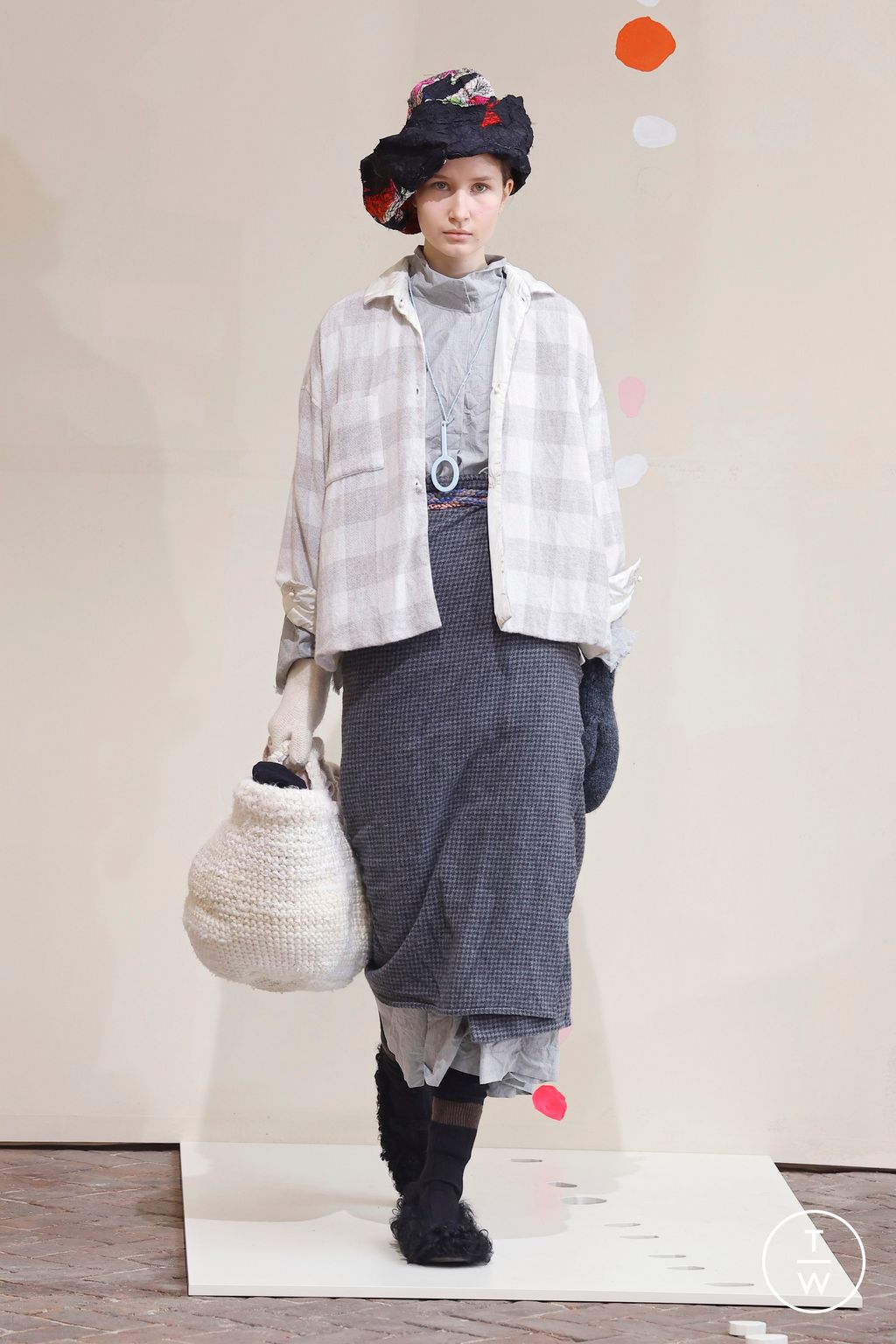 Fashion Week Milan Fall/Winter 2026 look 16 from the Daniela Gregis collection womenswear