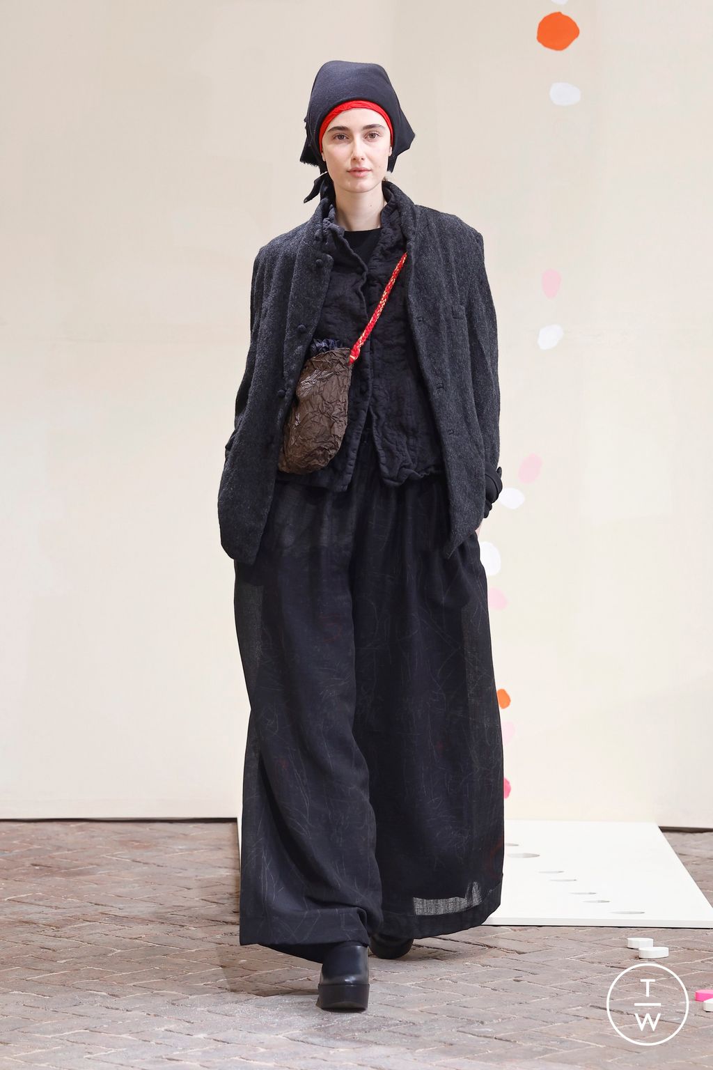 Fashion Week Milan Fall/Winter 2026 look 19 from the Daniela Gregis collection womenswear