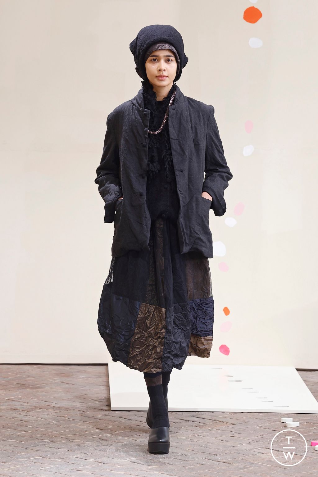 Fashion Week Milan Fall/Winter 2026 look 24 from the Daniela Gregis collection womenswear