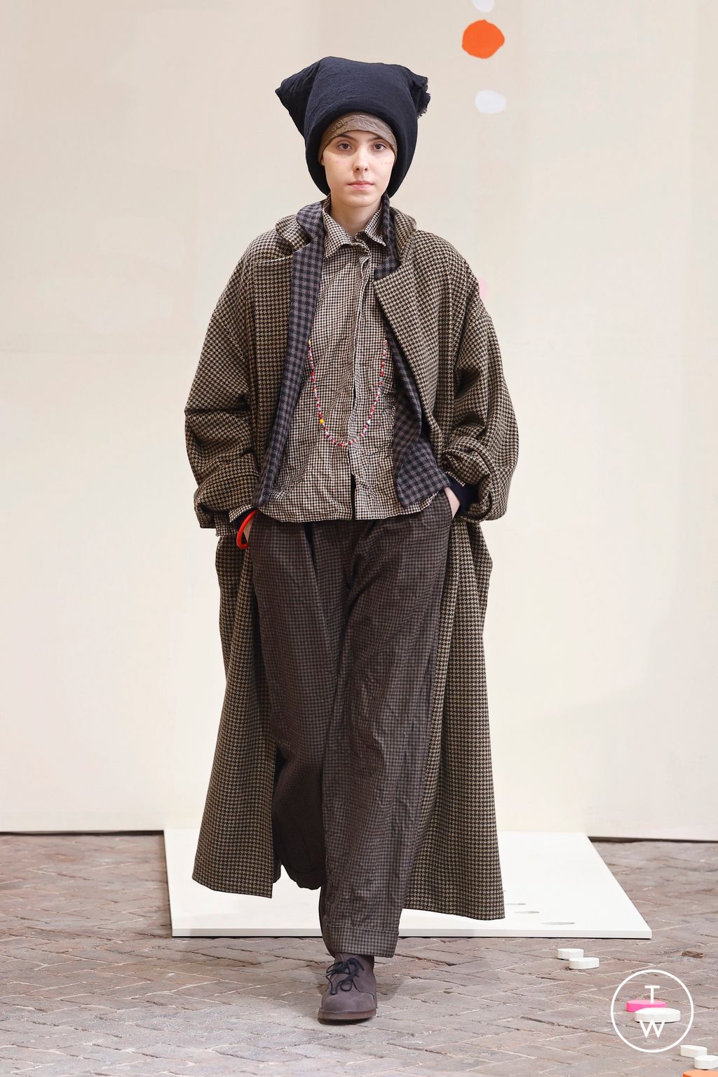 Fashion Week Milan Fall/Winter 2026 look 30 from the Daniela Gregis collection womenswear