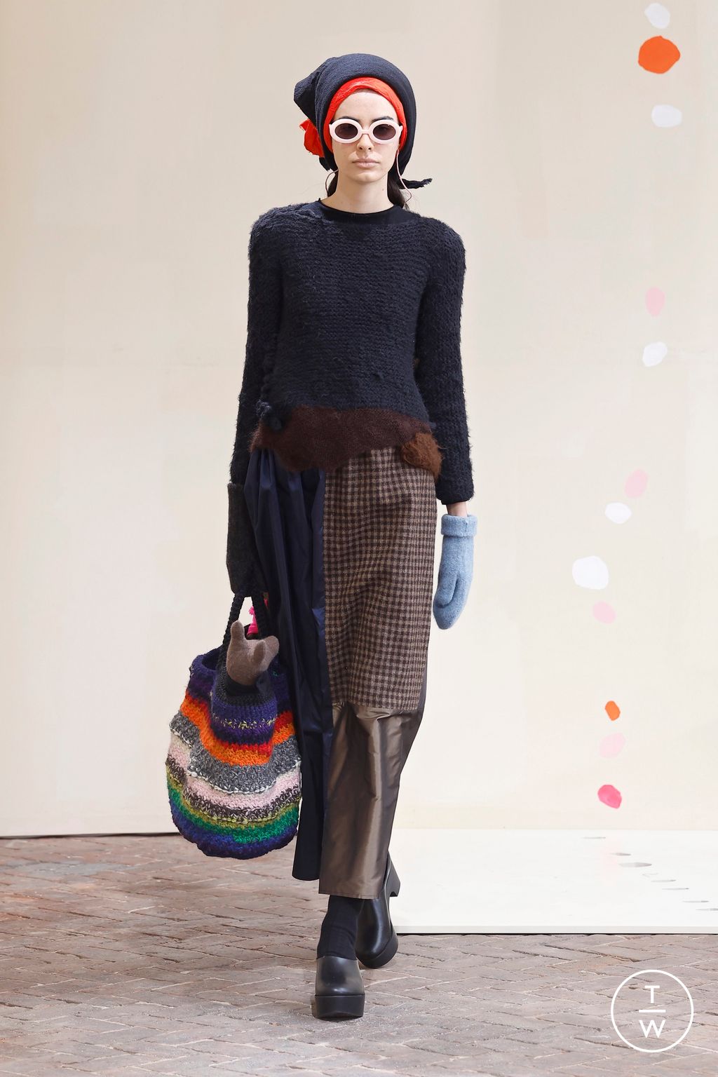 Fashion Week Milan Fall/Winter 2026 look 32 from the Daniela Gregis collection womenswear