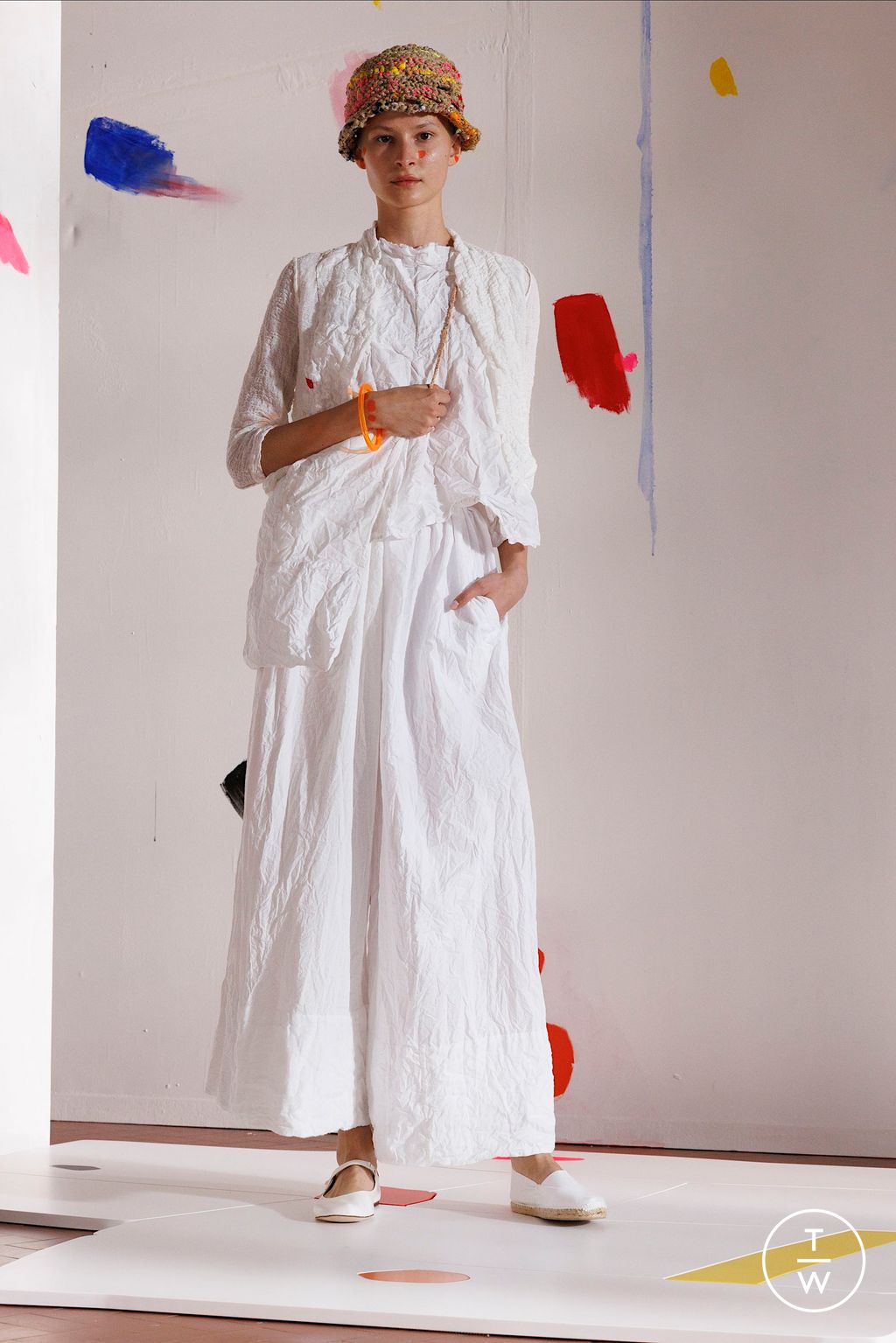 Fashion Week Milan Spring/Summer 2025 look 1 from the Daniela Gregis collection 女装