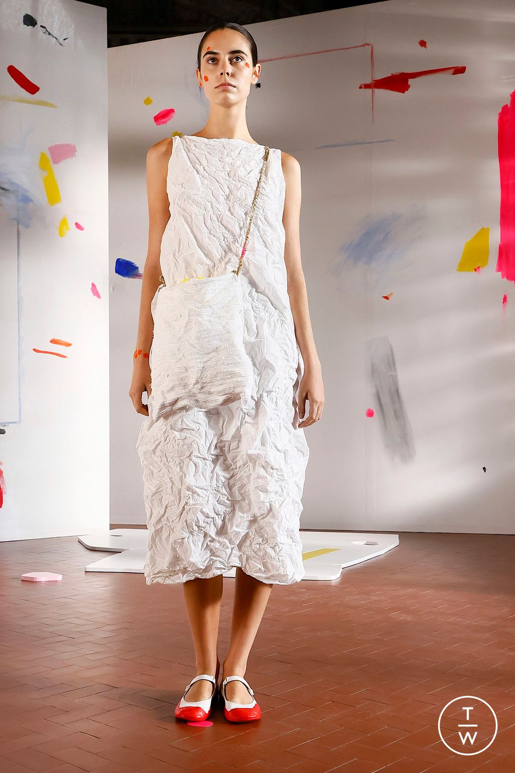 Fashion Week Milan Spring/Summer 2025 look 5 de la collection Daniela Gregis womenswear