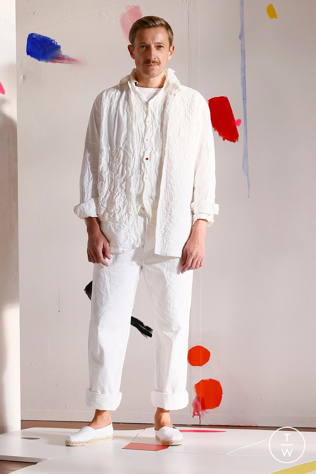 Fashion Week Milan Spring/Summer 2025 look 7 from the Daniela Gregis collection 女装