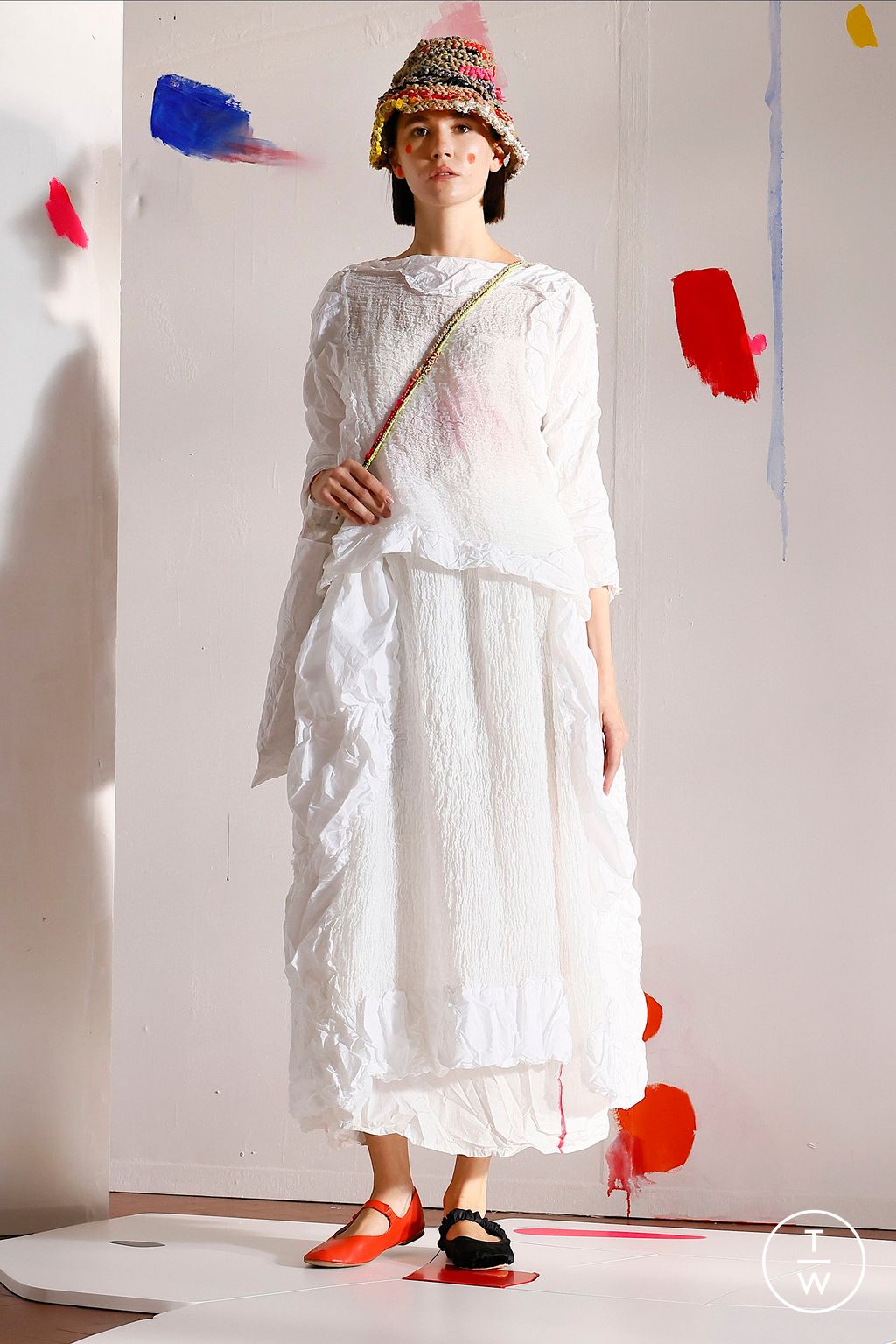 Fashion Week Milan Spring/Summer 2025 look 8 from the Daniela Gregis collection womenswear