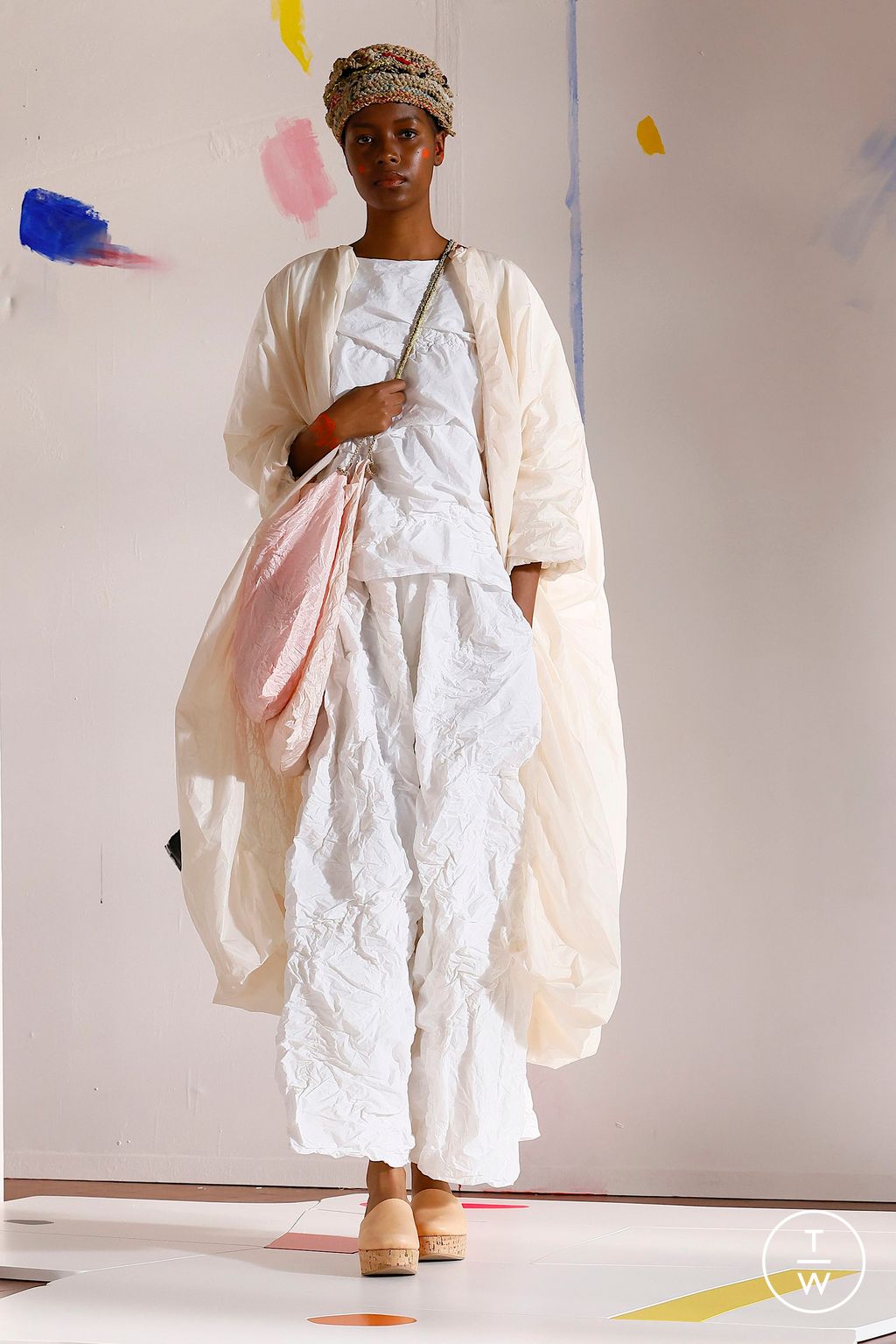 Fashion Week Milan Spring-Summer 2025 look 17 from the Daniela Gregis collection 女装