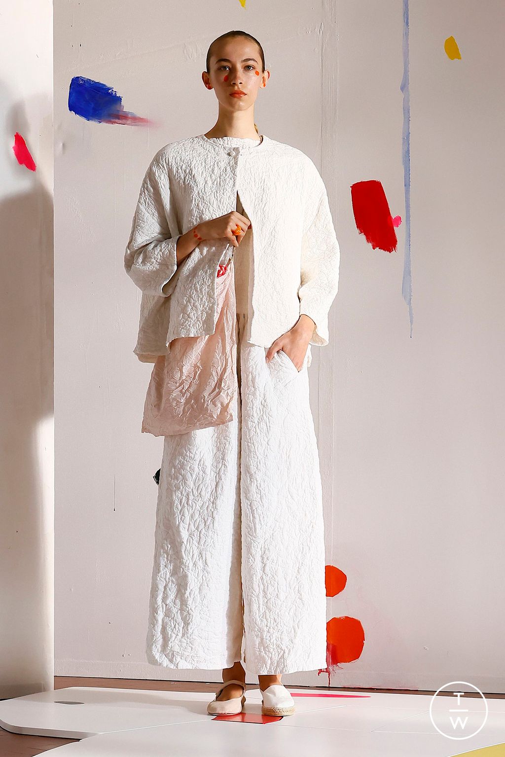 Fashion Week Milan Spring/Summer 2025 look 22 from the Daniela Gregis collection womenswear